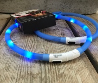 Lichtgevende halsband oplaadbaar