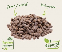 Geperst hondenvoer sportbrok