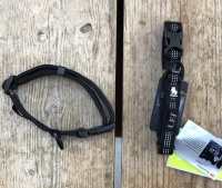 honden halsbandje zwart led reflecterend