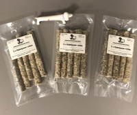 5 kabeljauw rollen hond