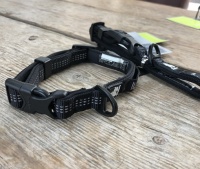 Schwarzen Welpen Halsband led