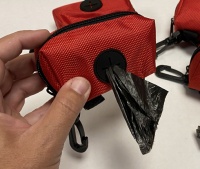 Hondenuitlaat zakjes houder