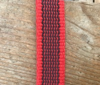 Honden riem 1 meter rood