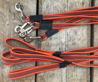 Hondenriem 1 meter oranje