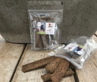 Natuurlijke snack hond vis