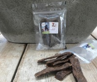 Natuurlijke snack hond eend