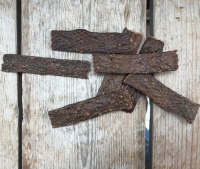 Natuurlijke snacks hond eend